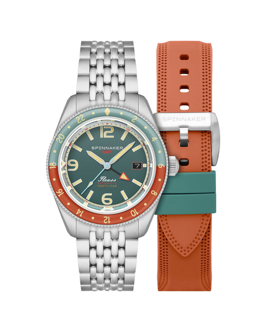 Fleuss GMT Automatic Spinnaker vert